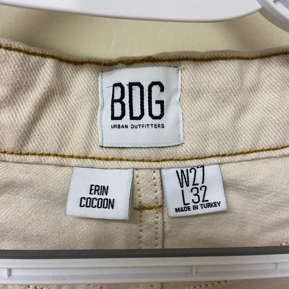 BDG Urban Outfitters Cream Erin Cocoon Pants - Picture 10 of 11